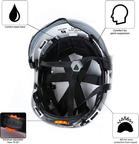 Casco R Gido De Seguridad Con Suspensi N De Puntos Ideal Para El