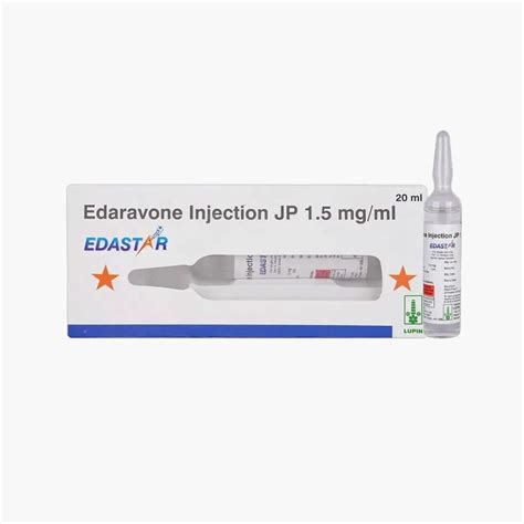 Edastar Edaravone Injection 1 5 Mg At Rs 1008 9 Vial In Nagpur ID