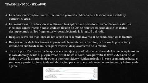 Fracturas Del Radio Distal De Miembro Superior Ppt