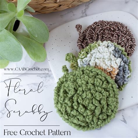 Linked Double Crochet Wash Cloth Pattern Caabcrochet