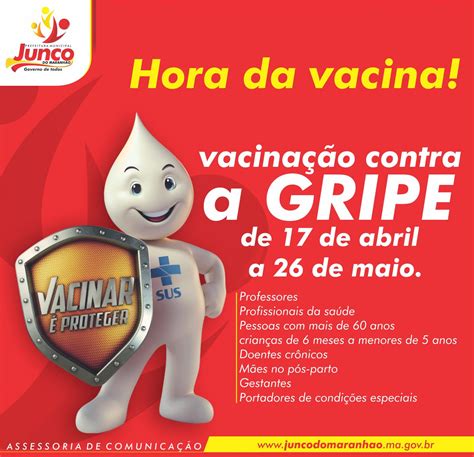 Campanha de vacinação contra a gripe vai até 26 de maio Prefeitura de