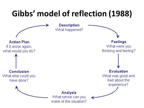 Gibbs Model Of Reflective Practice