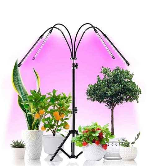 Floor Led Plant Grow Light With Stand Full Spectrum 4812h Etsy