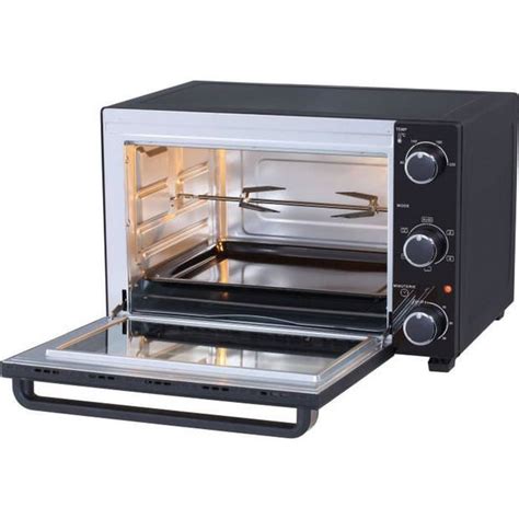 Continental Edison Cemf B Elektrische Mini Oven L Zwart W