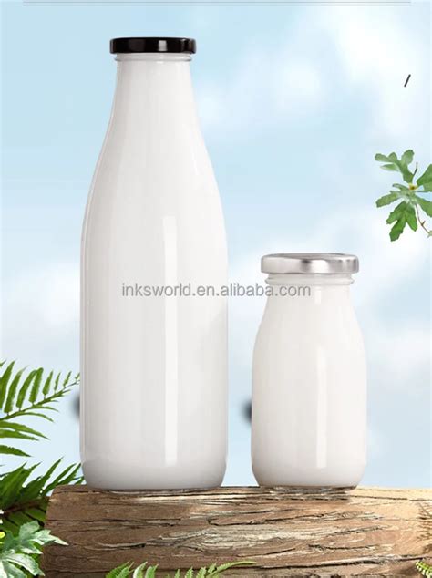 Wholesale Sale Transparent Glass Milk Bottles Of Various Sizes 200ml