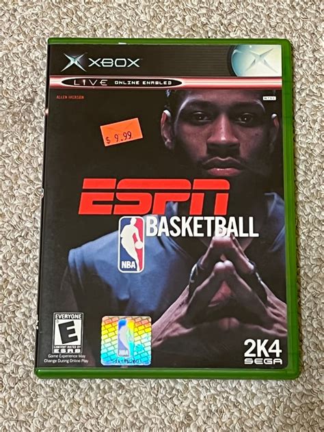 ESPN Basketball 2K4 Original Xbox Game Etsy