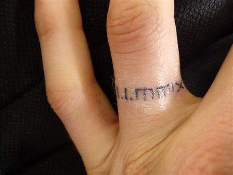 Name Tattoo Ring Finger Printable Calendars At A Glance
