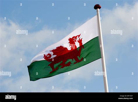 Welsh Flag Pole Hi Res Stock Photography And Images Alamy