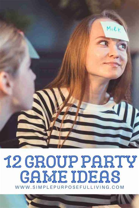 12 Simple And Fun Party Games Ideas For Adults Simple Purposeful Living