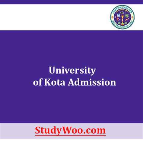 Kota University Admission 2024-25: Process, Last Date, Fees, Courses