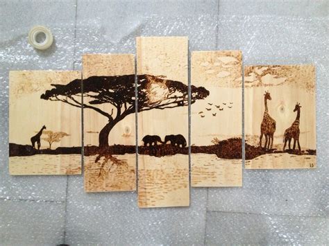 My Pyrography Project 5 Pieces Set A Birthday T To My Cousin On