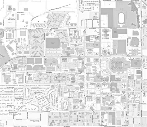 Oklahoma City University Campus Map