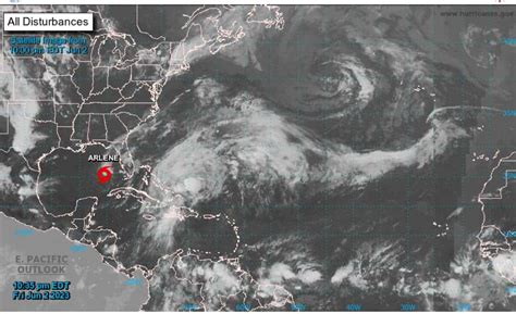 Tormenta Tropical Arlene Fen Meno En El Golfo De M Xico