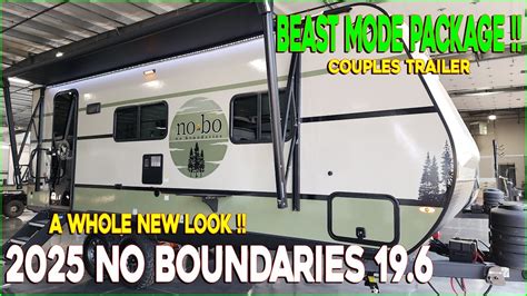 2025 No Boundaries 196 Travel Trailer By Forestriver Rvs At Couchs Rv