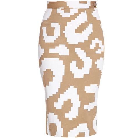 Vivienne Westwood Anglomania Aztec Pencil Skirt Found On Polyvore