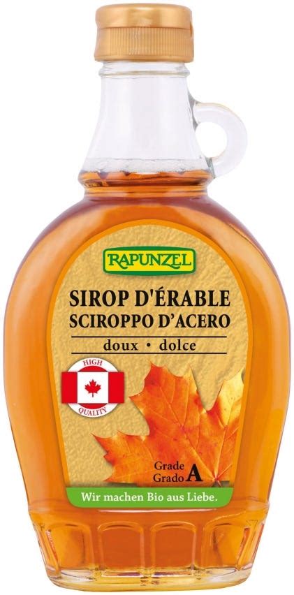 Sciroppo D Acero Grado A Rapunzel Agricoltura Biologica Naturas