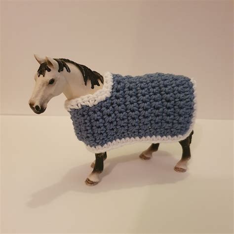 Rug For Schleich Horse Over The Head Blanket Fun Colours Crochet