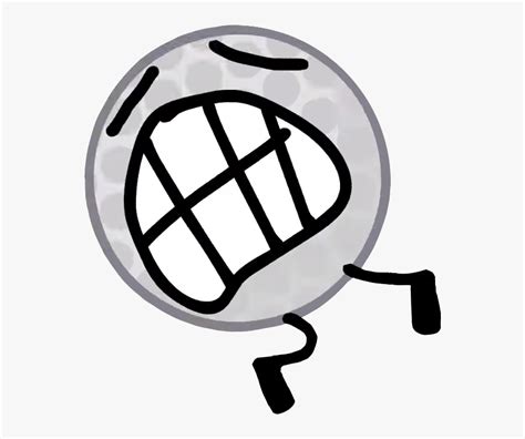 Fan Of Grassy Wiki - Golf Ball Bfb Tennis Ball, HD Png Download - kindpng