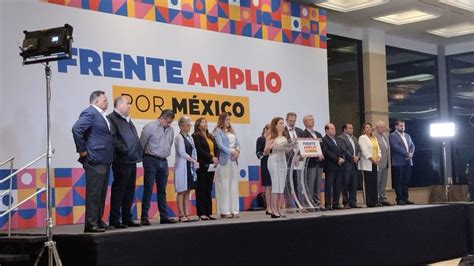 Estos son los acuerdos del Frente Amplio por México para su candidatura