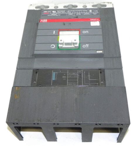 Abb Sace S Circuit Breaker Sace Pr Pole Unit Type S H Ebay