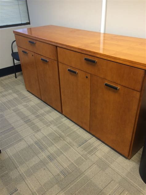 Cherry Full Storage Credenza Conklin Office Furniture