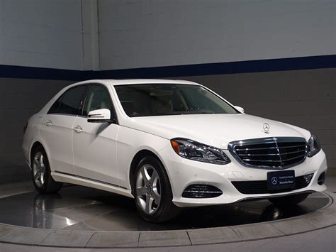 Certified Pre Owned Mercedes Benz E Class E Luxury Sedan In