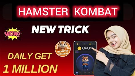 Hamster Kombat New Trick To Earn Daily Million Coins Free Hamster