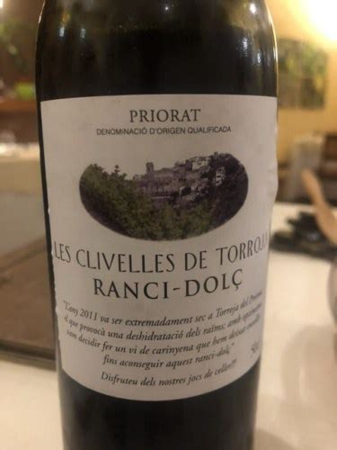 Celler Aixalà Alcait Les Clivelles de Torroja Ranci Dolç Vivino Australia