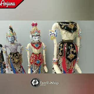 Jual Wayang Golek Arjuna Pandawa Ukuran Panggung Pentas Cm