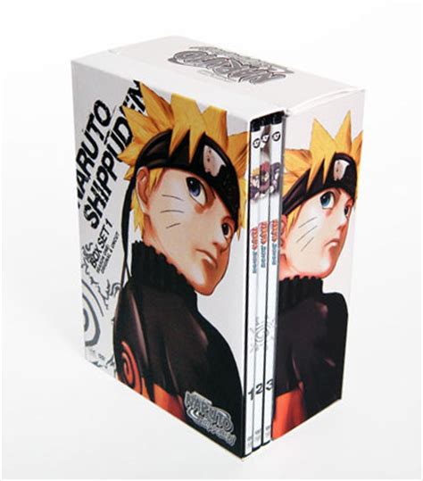 Naruto Shippuden DVD Box Set On Behance