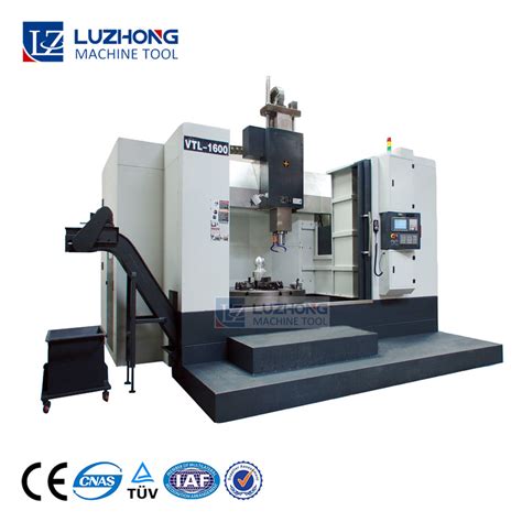 CNC Lathe Machine VTL 1600 VTL 1900 VTL Vertical Turning Lathe Machine