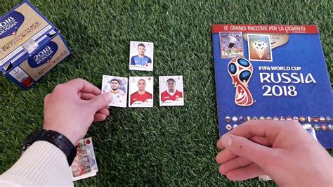 Spacchettamento E Top 11 Con Le Figurine Calciatori Panini Di Russia