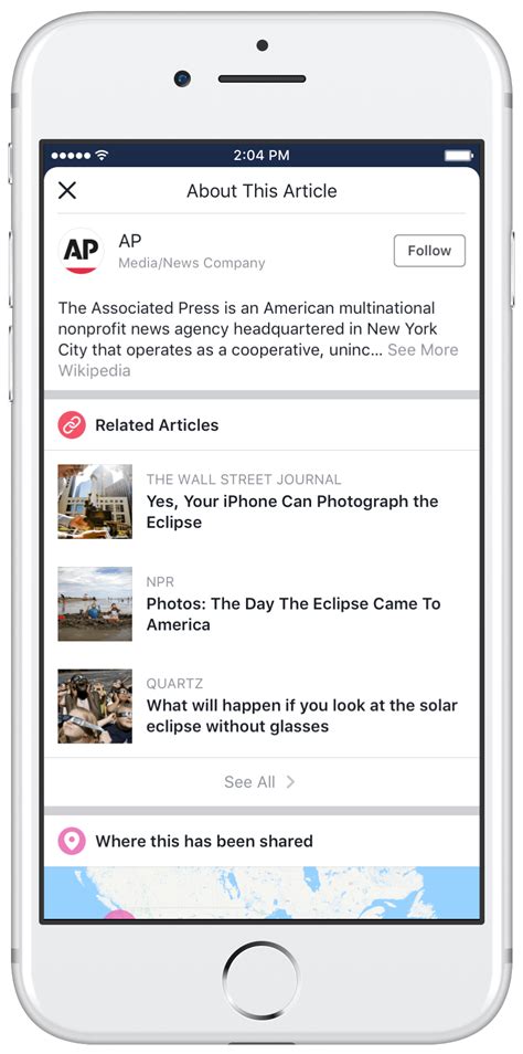 Facebook Tries Fighting Fake News With Publisher Info Button On Links