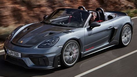 New Porsche 718 Spyder RS Is A 911 GT3 At Heart With A High Revving