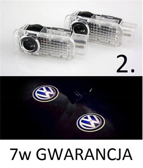 PROJEKTOR LOGO LED VW PASSAT B5 B6 B7 GOLF4 5 6 7 6987882790