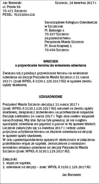 Uchybiony termin da się przywrócić Archiwum Rzeczpospolitej