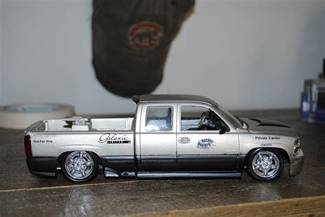 Chevy Silverado Custom Pickup Plastic Model Truck Kit