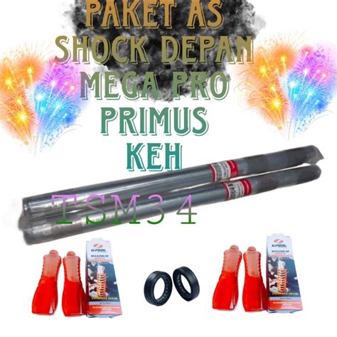 Jual AS SHOCK SOK DEPAN MEGA PRO NEW MEGA PRO PRIMUS GL PRO PAKET