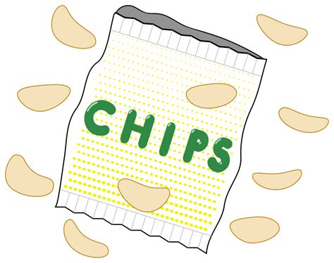 OnlineLabels Clip Art - Bag of Chips