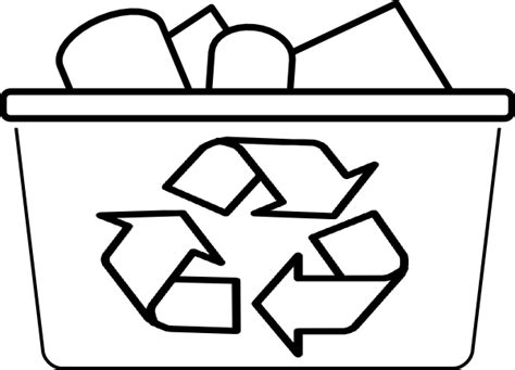 Recycle Bin Clip Art at Clker.com - vector clip art online, royalty ...