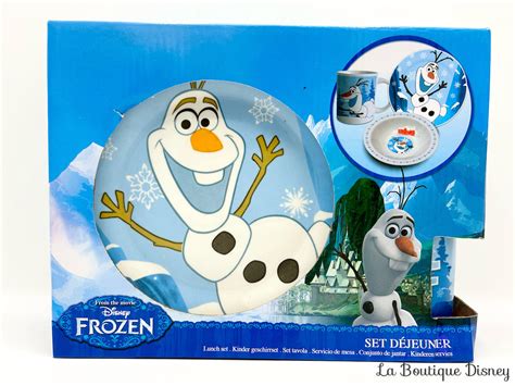 Ensemble Vaisselle Olaf La Reine Des Neiges Disney Assiette Tasse