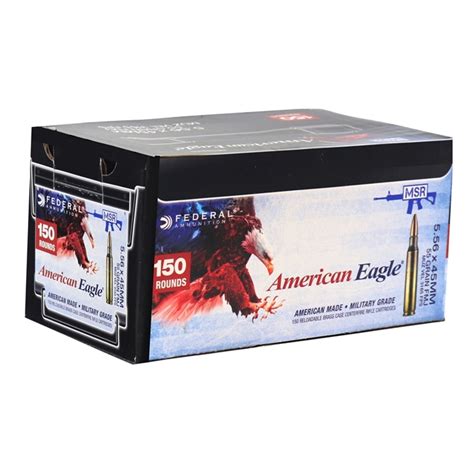 Federal American Eagle X Mm Xm Nato Ammo Grain Fmj Round