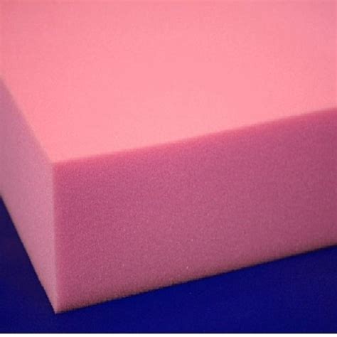 7 Inches Pink Polyurethane Foam Sheet For Mattress Size 6x3 Feet At