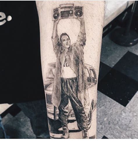 Iconic Movie Imagine Of John Cusack As Lloyd Dobler From Say Anything