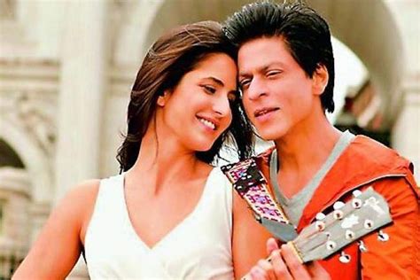 Shah Rukh Khan Katrina Kaif Was Asked If She Felt Lucky To Kiss Shah