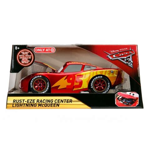 Carrinho Relâmpago McQueen Rusteze Disney Carros 3 Escala 1 24 Jada