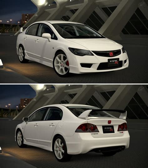 Honda CIVIC TYPE R 08 By GT6 Garage On DeviantArt