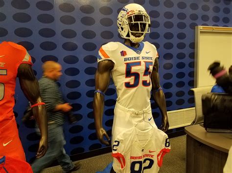 Boise State Unveils ‘vapor Untouchable Uniforms One Bronco Nation