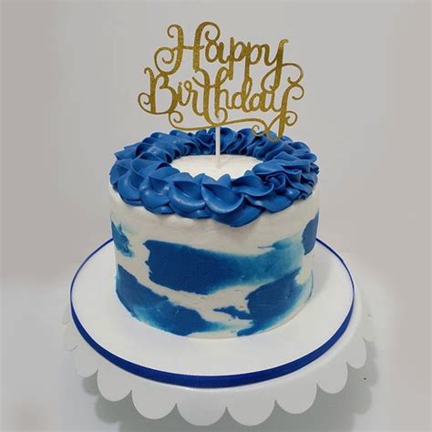 Creative Blue Cake | Winni