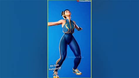 Fortnite Dance Money Tiktok Emote With Chun Li Skin Thicc 🍑😘😜😍 Youtube